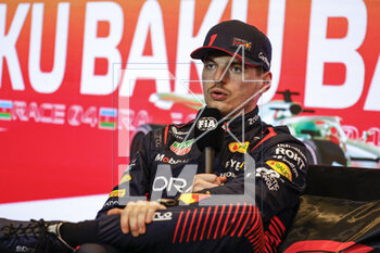 2023-04-28 - VERSTAPPEN Max (ned), Red Bull Racing RB19, portrait during the Formula 1 Azerbaijan Grand Prix 2023, 4th round of the 2023 Formula One World Championship from April 28 to 30, 2023 on the Baku City Circuit, in Baku, Azerbaijan - F1 - AZERBAIJAN GRAND PRIX 2023 - FORMULA 1 - MOTORS
