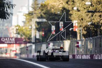 2023-04-28 - 77 BOTTAS Valtteri (fin), Alfa Romeo F1 Team Stake C43, action during the Formula 1 Azerbaijan Grand Prix 2023, 4th round of the 2023 Formula One World Championship from April 28 to 30, 2023 on the Baku City Circuit, in Baku, Azerbaijan - F1 - AZERBAIJAN GRAND PRIX 2023 - FORMULA 1 - MOTORS
