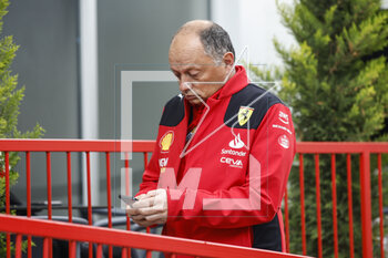 2023-04-28 - VASSEUR Frédéric (fra), Team Principal & General Manager of the Scuderia Ferrari, portrait during the Formula 1 Azerbaijan Grand Prix 2023, 4th round of the 2023 Formula One World Championship from April 28 to 30, 2023 on the Baku City Circuit, in Baku, Azerbaijan - F1 - AZERBAIJAN GRAND PRIX 2023 - FORMULA 1 - MOTORS