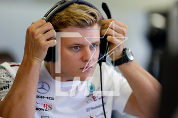 2023-04-28 - SCHUMACHER Mick (ger), Reserve Driver of Mercedes AMG F1 Team, portrait during the Formula 1 Azerbaijan Grand Prix 2023, 4th round of the 2023 Formula One World Championship from April 28 to 30, 2023 on the Baku City Circuit, in Baku, Azerbaijan - F1 - AZERBAIJAN GRAND PRIX 2023 - FORMULA 1 - MOTORS