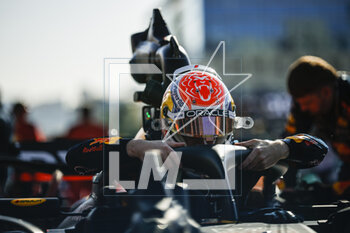 2023-04-29 - VERSTAPPEN Max (ned), Red Bull Racing RB19, portrait during the Formula 1 Azerbaijan Grand Prix 2023, 4th round of the 2023 Formula One World Championship from April 28 to 30, 2023 on the Baku City Circuit, in Baku, Azerbaijan - F1 - AZERBAIJAN GRAND PRIX 2023 - FORMULA 1 - MOTORS