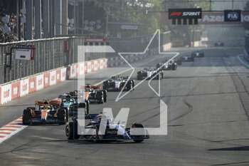2023-04-29 - 23 ALBON Alexander (tha), Williams Racing FW45, action during the Formula 1 Azerbaijan Grand Prix 2023, 4th round of the 2023 Formula One World Championship from April 28 to 30, 2023 on the Baku City Circuit, in Baku, Azerbaijan - F1 - AZERBAIJAN GRAND PRIX 2023 - FORMULA 1 - MOTORS