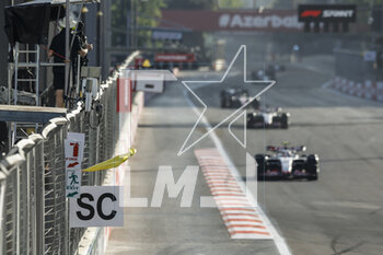 2023-04-29 - Safety car during the Formula 1 Azerbaijan Grand Prix 2023, 4th round of the 2023 Formula One World Championship from April 28 to 30, 2023 on the Baku City Circuit, in Baku, Azerbaijan - F1 - AZERBAIJAN GRAND PRIX 2023 - FORMULA 1 - MOTORS