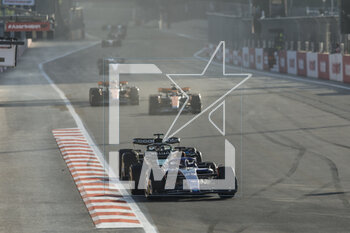 2023-04-29 - 23 ALBON Alexander (tha), Williams Racing FW45, action 18 STROLL Lance (can), Aston Martin F1 Team AMR23, action during the Formula 1 Azerbaijan Grand Prix 2023, 4th round of the 2023 Formula One World Championship from April 28 to 30, 2023 on the Baku City Circuit, in Baku, Azerbaijan - F1 - AZERBAIJAN GRAND PRIX 2023 - FORMULA 1 - MOTORS