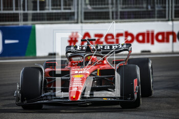 2023-04-30 - 16 LECLERC Charles (mco), Scuderia Ferrari SF-23, action during the Formula 1 Azerbaijan Grand Prix 2023, 4th round of the 2023 Formula One World Championship from April 28 to 30, 2023 on the Baku City Circuit, in Baku, Azerbaijan - F1 - AZERBAIJAN GRAND PRIX 2023 - RACE - FORMULA 1 - MOTORS