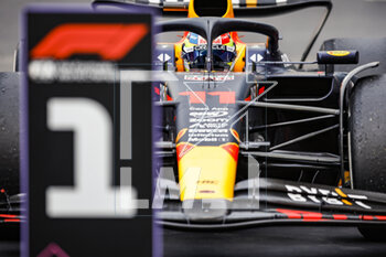 2023-04-30 - 11 PEREZ Sergio (mex), Red Bull Racing RB19, victory during the Formula 1 Azerbaijan Grand Prix 2023, 4th round of the 2023 Formula One World Championship from April 28 to 30, 2023 on the Baku City Circuit, in Baku, Azerbaijan - F1 - AZERBAIJAN GRAND PRIX 2023 - RACE - FORMULA 1 - MOTORS