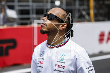 2023-04-30 - HAMILTON Lewis (gbr), Mercedes AMG F1 Team W14, portrait during the Formula 1 Azerbaijan Grand Prix 2023, 4th round of the 2023 Formula One World Championship from April 28 to 30, 2023 on the Baku City Circuit, in Baku, Azerbaijan - F1 - AZERBAIJAN GRAND PRIX 2023 - RACE - FORMULA 1 - MOTORS