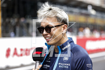 2023-04-30 - ALBON Alexander (tha), Williams Racing FW45, portrait during the Formula 1 Azerbaijan Grand Prix 2023, 4th round of the 2023 Formula One World Championship from April 28 to 30, 2023 on the Baku City Circuit, in Baku, Azerbaijan - F1 - AZERBAIJAN GRAND PRIX 2023 - RACE - FORMULA 1 - MOTORS