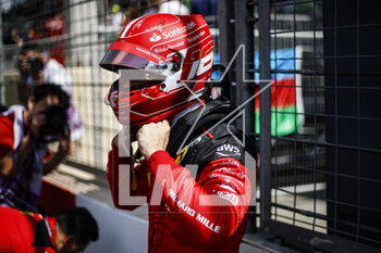 2023-04-30 - LECLERC Charles (mco), Scuderia Ferrari SF-23, portrait during the Formula 1 Azerbaijan Grand Prix 2023, 4th round of the 2023 Formula One World Championship from April 28 to 30, 2023 on the Baku City Circuit, in Baku, Azerbaijan - F1 - AZERBAIJAN GRAND PRIX 2023 - RACE - FORMULA 1 - MOTORS
