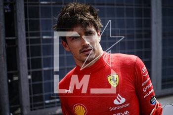 2023-04-30 - LECLERC Charles (mco), Scuderia Ferrari SF-23, portrait during the Formula 1 Azerbaijan Grand Prix 2023, 4th round of the 2023 Formula One World Championship from April 28 to 30, 2023 on the Baku City Circuit, in Baku, Azerbaijan - F1 - AZERBAIJAN GRAND PRIX 2023 - RACE - FORMULA 1 - MOTORS