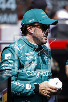 2023-04-30 - ALONSO Fernando (spa), Aston Martin F1 Team AMR23, portrait during the Formula 1 Azerbaijan Grand Prix 2023, 4th round of the 2023 Formula One World Championship from April 28 to 30, 2023 on the Baku City Circuit, in Baku, Azerbaijan - F1 - AZERBAIJAN GRAND PRIX 2023 - RACE - FORMULA 1 - MOTORS