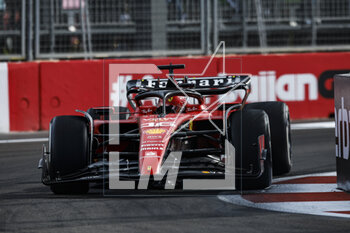 2023-04-30 - 16 LECLERC Charles (mco), Scuderia Ferrari SF-23, action during the Formula 1 Azerbaijan Grand Prix 2023, 4th round of the 2023 Formula One World Championship from April 28 to 30, 2023 on the Baku City Circuit, in Baku, Azerbaijan - F1 - AZERBAIJAN GRAND PRIX 2023 - RACE - FORMULA 1 - MOTORS