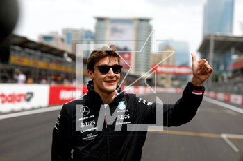 2023-04-30 - RUSSELL George (gbr), Mercedes AMG F1 Team W14, portrait during the Formula 1 Azerbaijan Grand Prix 2023, 4th round of the 2023 Formula One World Championship from April 28 to 30, 2023 on the Baku City Circuit, in Baku, Azerbaijan - F1 - AZERBAIJAN GRAND PRIX 2023 - RACE - FORMULA 1 - MOTORS
