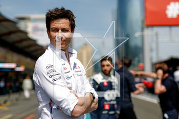 2023-04-30 - WOLFF Toto (aut), Team Principal & CEO of Mercedes AMG F1 Team, portrait during the Formula 1 Azerbaijan Grand Prix 2023, 4th round of the 2023 Formula One World Championship from April 28 to 30, 2023 on the Baku City Circuit, in Baku, Azerbaijan - F1 - AZERBAIJAN GRAND PRIX 2023 - RACE - FORMULA 1 - MOTORS