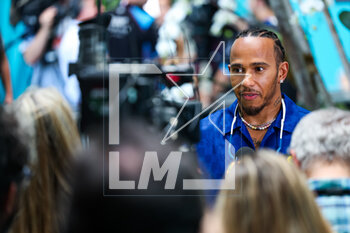 2023-05-04 - HAMILTON Lewis (gbr), Mercedes AMG F1 Team W14, portrait during the Formula 1 Crypto.com Miami Grand Prix 2023, 5th round of the 2023 Formula One World Championship from May 05 to 07, 2023 on the Miami International Autodrome, in Miami Gardens, Florida, United States of America - F1 - MIAMI GRAND PRIX 2023 - FORMULA 1 - MOTORS