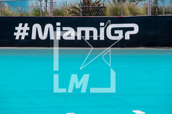 2023-05-04 - Miami Grand Prix track Decal - FORMULA 1 CRYPTO.COM MIAMI GRAND PRIX 2023 - FORMULA 1 - MOTORS