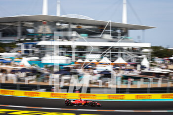 2023-05-05 - 16 LECLERC Charles (mco), Scuderia Ferrari SF-23, action during the Formula 1 Crypto.com Miami Grand Prix 2023, 5th round of the 2023 Formula One World Championship from May 05 to 07, 2023 on the Miami International Autodrome, in Miami Gardens, Florida, United States of America - F1 - MIAMI GRAND PRIX 2023 - FORMULA 1 - MOTORS
