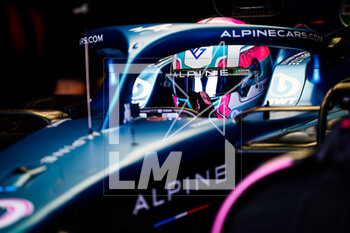 2023-05-05 - GASLY Pierre (fra), Alpine F1 Team A523, portrait helmet, casque, during the Formula 1 Crypto.com Miami Grand Prix 2023, 5th round of the 2023 Formula One World Championship from May 05 to 07, 2023 on the Miami International Autodrome, in Miami Gardens, Florida, United States of America - F1 - MIAMI GRAND PRIX 2023 - FORMULA 1 - MOTORS