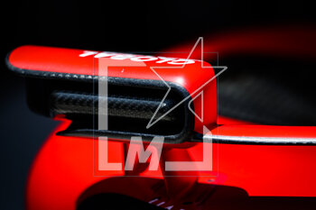 2023-05-05 - Scuderia Ferrari SF-23, mechanical detail, mirror during the Formula 1 Crypto.com Miami Grand Prix 2023, 5th round of the 2023 Formula One World Championship from May 05 to 07, 2023 on the Miami International Autodrome, in Miami Gardens, Florida, United States of America - F1 - MIAMI GRAND PRIX 2023 - FORMULA 1 - MOTORS