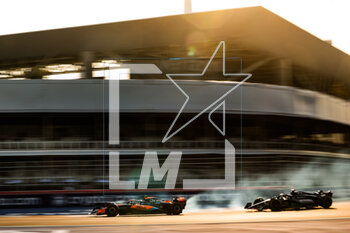 2023-05-06 - 04 NORRIS Lando (gbr), McLaren F1 Team MCL60, 63 RUSSELL George (gbr), Mercedes AMG F1 Team W14, action during the Formula 1 Crypto.com Miami Grand Prix 2023, 5th round of the 2023 Formula One World Championship from May 05 to 07, 2023 on the Miami International Autodrome, in Miami Gardens, Florida, United States of America - F1 - MIAMI GRAND PRIX 2023 - FORMULA 1 - MOTORS