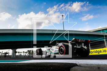 2023-05-06 - 44 HAMILTON Lewis (gbr), Mercedes AMG F1 Team W14, action during the Formula 1 Crypto.com Miami Grand Prix 2023, 5th round of the 2023 Formula One World Championship from May 05 to 07, 2023 on the Miami International Autodrome, in Miami Gardens, Florida, United States of America - F1 - MIAMI GRAND PRIX 2023 - FORMULA 1 - MOTORS