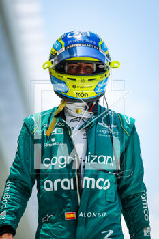 2023-05-06 - ALONSO Fernando (spa), Aston Martin F1 Team AMR23, portrait during the Formula 1 Crypto.com Miami Grand Prix 2023, 5th round of the 2023 Formula One World Championship from May 05 to 07, 2023 on the Miami International Autodrome, in Miami Gardens, Florida, United States of America - F1 - MIAMI GRAND PRIX 2023 - FORMULA 1 - MOTORS