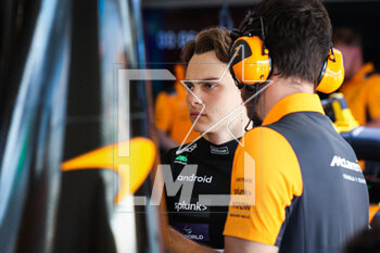2023-05-06 - PIASTRI Oscar (aus), McLaren F1 Team MCL60, portrait during the Formula 1 Crypto.com Miami Grand Prix 2023, 5th round of the 2023 Formula One World Championship from May 05 to 07, 2023 on the Miami International Autodrome, in Miami Gardens, Florida, United States of America - F1 - MIAMI GRAND PRIX 2023 - FORMULA 1 - MOTORS