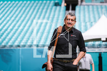 2023-05-07 - STEINER Guenther (ita), Team Principal of Haas F1 team, portrait during the Formula 1 Crypto.com Miami Grand Prix 2023, 5th round of the 2023 Formula One World Championship from May 05 to 07, 2023 on the Miami International Autodrome, in Miami Gardens, Florida, United States of America - F1 - MIAMI GRAND PRIX 2023 - RACE - FORMULA 1 - MOTORS
