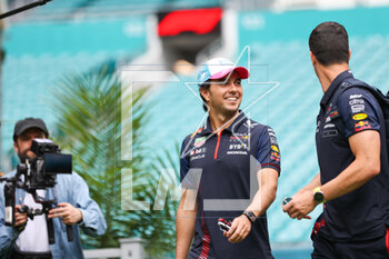 2023-05-07 - PEREZ Sergio (mex), Red Bull Racing RB19, portrait during the Formula 1 Crypto.com Miami Grand Prix 2023, 5th round of the 2023 Formula One World Championship from May 05 to 07, 2023 on the Miami International Autodrome, in Miami Gardens, Florida, United States of America - F1 - MIAMI GRAND PRIX 2023 - RACE - FORMULA 1 - MOTORS