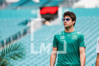 2023-05-07 - STROLL Lance (can), Aston Martin F1 Team AMR23, portrait during the Formula 1 Crypto.com Miami Grand Prix 2023, 5th round of the 2023 Formula One World Championship from May 05 to 07, 2023 on the Miami International Autodrome, in Miami Gardens, Florida, United States of America - F1 - MIAMI GRAND PRIX 2023 - RACE - FORMULA 1 - MOTORS