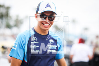 2023-05-07 - ALBON Alexander (tha), Williams Racing FW45, portrait during the Formula 1 Crypto.com Miami Grand Prix 2023, 5th round of the 2023 Formula One World Championship from May 05 to 07, 2023 on the Miami International Autodrome, in Miami Gardens, Florida, United States of America - F1 - MIAMI GRAND PRIX 2023 - RACE - FORMULA 1 - MOTORS