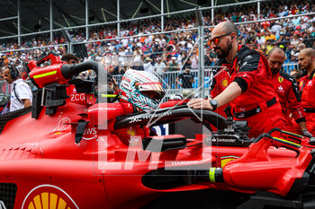2023-05-07 - 16 LECLERC Charles (mco), Scuderia Ferrari SF-23, starting grid, during the Formula 1 Crypto.com Miami Grand Prix 2023, 5th round of the 2023 Formula One World Championship from May 05 to 07, 2023 on the Miami International Autodrome, in Miami Gardens, Florida, United States of America - F1 - MIAMI GRAND PRIX 2023 - RACE - FORMULA 1 - MOTORS