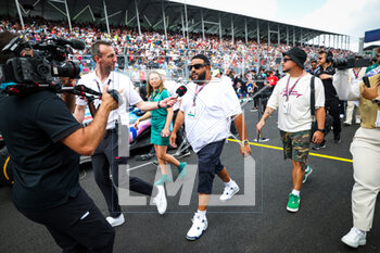 2023-05-07 - DJ Khaled, aka Khaled Mohamed Khaled on the starting grid during the Formula 1 Crypto.com Miami Grand Prix 2023, 5th round of the 2023 Formula One World Championship from May 05 to 07, 2023 on the Miami International Autodrome, in Miami Gardens, Florida, United States of America - F1 - MIAMI GRAND PRIX 2023 - RACE - FORMULA 1 - MOTORS
