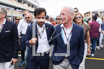 2023-05-07 - BEN SULAYEM Mohammed (uae), President of the FIA, MAFFEI Gregory, President & Chief Executive Officer of Liberty Media, portrait during the Formula 1 Crypto.com Miami Grand Prix 2023, 5th round of the 2023 Formula One World Championship from May 05 to 07, 2023 on the Miami International Autodrome, in Miami Gardens, Florida, United States of America - F1 - MIAMI GRAND PRIX 2023 - RACE - FORMULA 1 - MOTORS