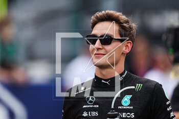 2023-05-07 - RUSSELL George (gbr), Mercedes AMG F1 Team W14, portrait during the Formula 1 Crypto.com Miami Grand Prix 2023, 5th round of the 2023 Formula One World Championship from May 05 to 07, 2023 on the Miami International Autodrome, in Miami Gardens, Florida, United States of America - F1 - MIAMI GRAND PRIX 2023 - RACE - FORMULA 1 - MOTORS