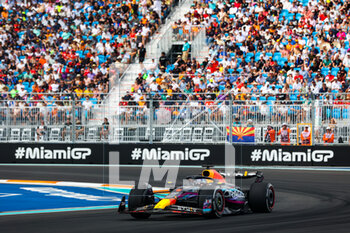 2023-05-07 - 01 VERSTAPPEN Max (nld), Red Bull Racing RB19, action during the Formula 1 Crypto.com Miami Grand Prix 2023, 5th round of the 2023 Formula One World Championship from May 05 to 07, 2023 on the Miami International Autodrome, in Miami Gardens, Florida, United States of America - F1 - MIAMI GRAND PRIX 2023 - RACE - FORMULA 1 - MOTORS