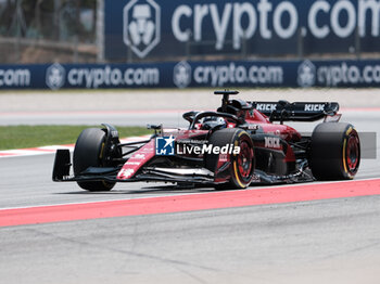 2023-06-02 - Valtteri Bottas during free tests 1 of Catalunya Grand Prix F1 at Circuit of Catalunya Barcelona on june  02, 2023 - FORMULA 1 AWS GRAN PREMIO DE ESPAÑA 2023 - PRACTICE 1 AND 2 - FORMULA 1 - MOTORS
