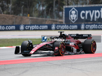 2023-06-02 - Valtteri Bottas during free tests 1 of Catalunya Grand Prix F1 at Circuit of Catalunya Barcelona on june  02, 2023 - FORMULA 1 AWS GRAN PREMIO DE ESPAÑA 2023 - PRACTICE 1 AND 2 - FORMULA 1 - MOTORS