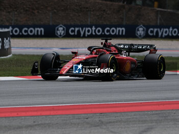 2023-06-02 - Charles Leclerc during free tests 1 of Catalunya Grand Prix F1 at Circuit of Catalunya Barcelona on june  02, 2023 - FORMULA 1 AWS GRAN PREMIO DE ESPAÑA 2023 - PRACTICE 1 AND 2 - FORMULA 1 - MOTORS