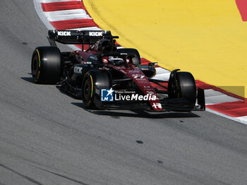 2023-06-02 - Valtteri Bottas during free tests 2 of Catalunya Grand Prix F1 at Circuit of Catalunya Barcelona on june  02, 2023 - FORMULA 1 AWS GRAN PREMIO DE ESPAÑA 2023 - PRACTICE 1 AND 2 - FORMULA 1 - MOTORS