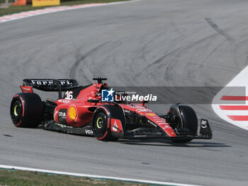 2023-06-02 - Charles Leclerc during free tests 2 of Catalunya Grand Prix F1 at Circuit of Catalunya Barcelona on june  02, 2023 - FORMULA 1 AWS GRAN PREMIO DE ESPAÑA 2023 - PRACTICE 1 AND 2 - FORMULA 1 - MOTORS