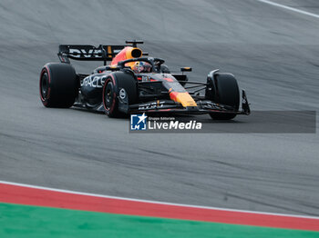 2023-06-03 - Max Verstappen during free practice 3 of Catalunya Grand Prix F1 at Circuit of Catalunya Barcelona on june  03, 2023 - FORMULA 1 AWS GRAN PREMIO DE ESPAÑA 2023 - PRACTICE 3 AND QUALIFYING - FORMULA 1 - MOTORS