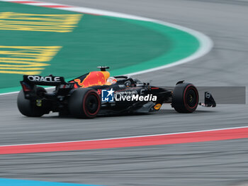 2023-06-03 - Max Verstappen during free practice 3 of Catalunya Grand Prix F1 at Circuit of Catalunya Barcelona on june  03, 2023 - FORMULA 1 AWS GRAN PREMIO DE ESPAÑA 2023 - PRACTICE 3 AND QUALIFYING - FORMULA 1 - MOTORS
