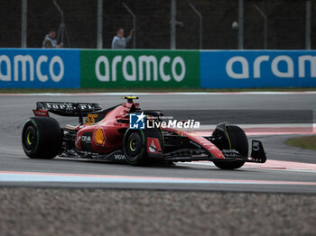 2023-06-03 - Carlos Sainz during free practice 3 of Catalunya Grand Prix F1 at Circuit of Catalunya Barcelona on june  03, 2023 - FORMULA 1 AWS GRAN PREMIO DE ESPAÑA 2023 - PRACTICE 3 AND QUALIFYING - FORMULA 1 - MOTORS