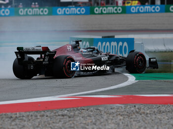 2023-06-03 - Valtteri Bottas during qualifyng of Catalunya Grand Prix F1 at Circuit of Catalunya Barcelona on june  03, 2023 - FORMULA 1 AWS GRAN PREMIO DE ESPAÑA 2023 - PRACTICE 3 AND QUALIFYING - FORMULA 1 - MOTORS