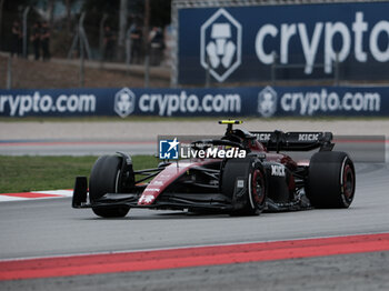 2023-06-04 - Guan Yu Zhou during the Catalunya Grax Prix F1 2023 at Circuit of Catalunya Barcelona on june  04, 2023 - FORMULA 1 AWS GRAN PREMIO DE ESPAÑA 2023 - RACE - FORMULA 1 - MOTORS