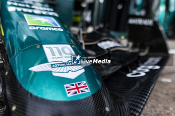 2023-05-25 - Aston Martin F1 Team AMR23, mechanical detail, front wing during the Formula 1 Grand Prix de Monaco 2023, 6th round of the 2023 Formula One World Championship from May 26 to 28, 2023 on the Circuit de Monaco, in Monaco - F1 - MONACO GRAND PRIX 2023 - FORMULA 1 - MOTORS