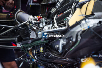 2023-05-25 - Red Bull Racing RB19, mechanical detail of the Red Bull Powertrains Honda engine, during the Formula 1 Grand Prix de Monaco 2023, 6th round of the 2023 Formula One World Championship from May 26 to 28, 2023 on the Circuit de Monaco, in Monaco - F1 - MONACO GRAND PRIX 2023 - FORMULA 1 - MOTORS