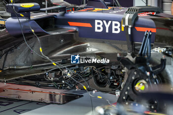 2023-05-25 - Red Bull Racing RB19, mechanical detail of the electronic system between the chassis and the floor during the Formula 1 Grand Prix de Monaco 2023, 6th round of the 2023 Formula One World Championship from May 26 to 28, 2023 on the Circuit de Monaco, in Monaco - F1 - MONACO GRAND PRIX 2023 - FORMULA 1 - MOTORS