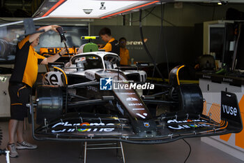 2023-05-25 - McLaren F1 Team MCL60, mechanical detail during the Formula 1 Grand Prix de Monaco 2023, 6th round of the 2023 Formula One World Championship from May 26 to 28, 2023 on the Circuit de Monaco, in Monaco - F1 - MONACO GRAND PRIX 2023 - FORMULA 1 - MOTORS